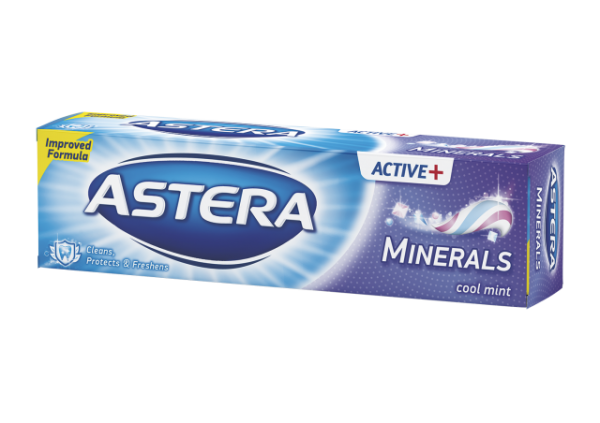 Astera Active + კბილის პასტა მინერალებით