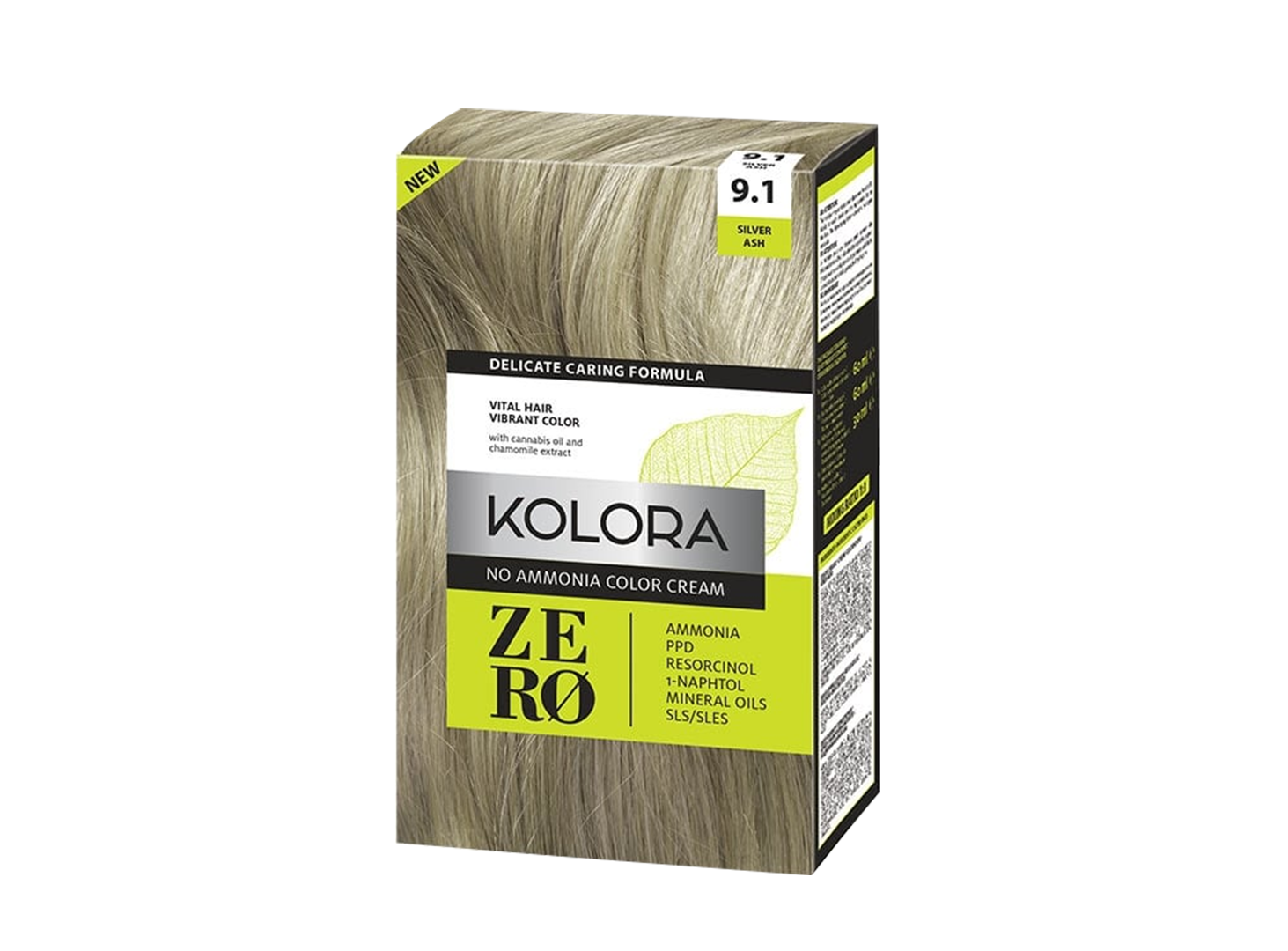 თმის საღებავი Aroma Kolora Zero N 9.1