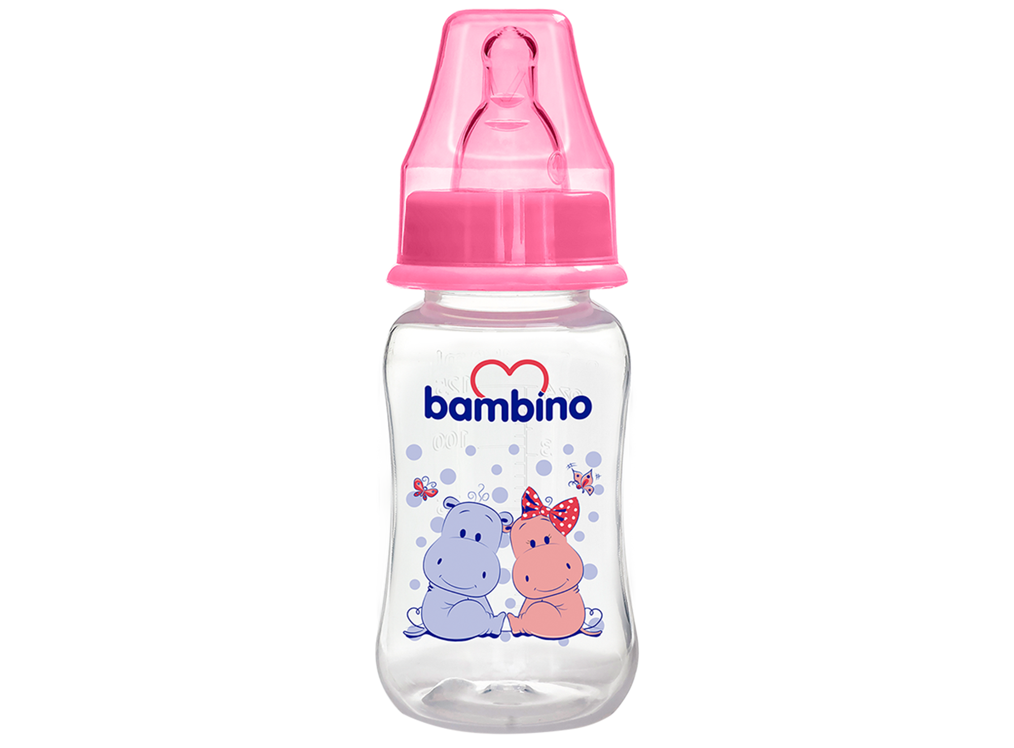 BAMBINO BABY B026 ბოთლი ერგონომიული პოლიპროპილენის 150მლ