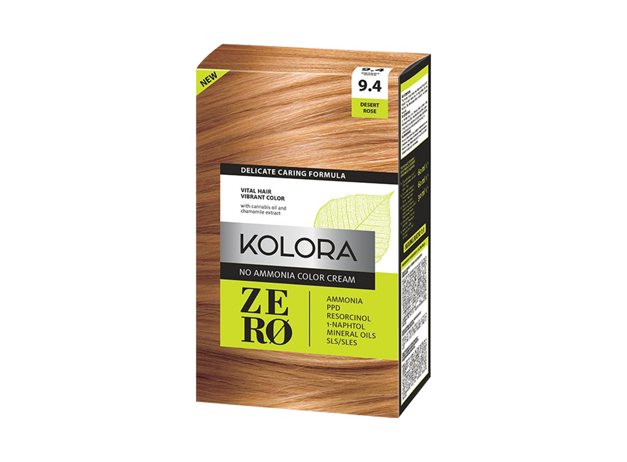თმის საღებავი Aroma Kolora Zero N 9.4