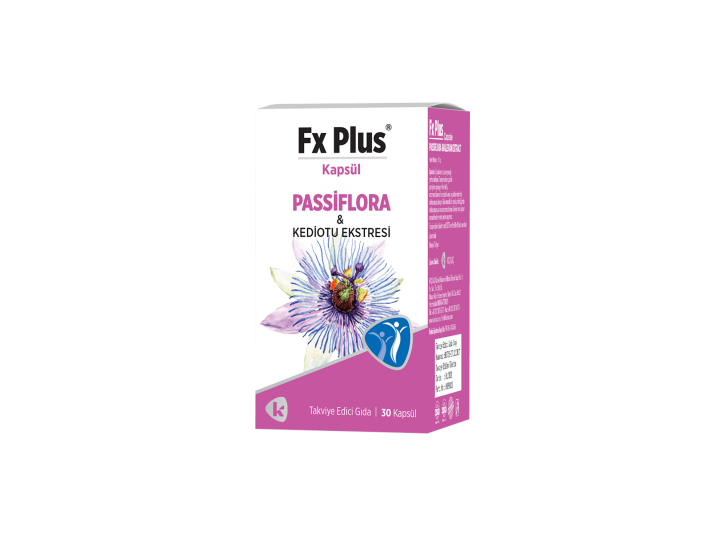 FX PLUS პასიფლორა N30კაფს - KOC PHARMA